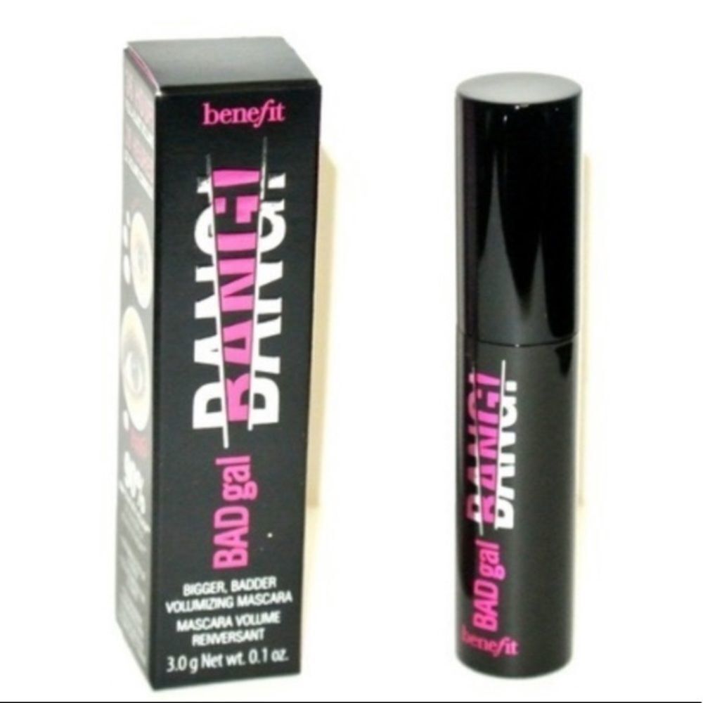 🦋Pick 5/$25 Benefit Bad Gal Bang Black Mascara New TravelSz